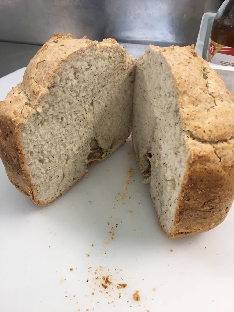 Il pane fresco -senza glutine- sfornato da Siaf